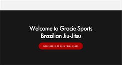 Desktop Screenshot of graciesportsusa.com